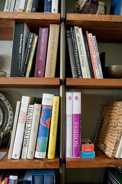 Custom Oak Shelving